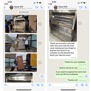 Griglia Elettrica Commerciale per Pollo Arabo/ Girarrosto <span class=keywords><strong>Aperto</strong></span> per Pollo/ Macchina con Griglia Rotante per <span class=keywords><strong>Carne</strong></span> per Ristoranti - Product Image 6