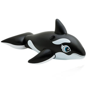 <span class=keywords><strong>INTEX</strong></span> 58561 Big Black Whale Mount Juguetes inflables de agua para niños Flotador de natación grande para adultos - Product Image 1