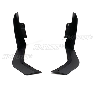 Front Bumper Corner Spoiler Winglet <b>Splitters</b> for Ford Mustang All Model 15-21 Modified W/ GT500 MP Bumper Matte Black - Product Image 2