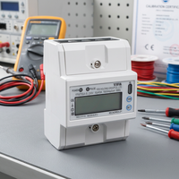 YIFA YFM75SA-S Meter Energi Elektronik Tiga Fasa AC230V dengan Layar LCD KWh 40A