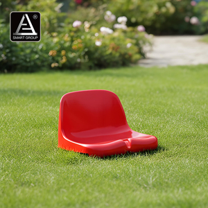 مقعد ملعب عالي الجودة من مادة PP مسند ظهر متوسط كرسي بلاستيكي مقاوم للماء ومقعد ملعب ثابت لملعب كرة القدم - Product Image 3