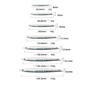 Byloo เหยื่อตก<span class=keywords><strong>ปลา</strong></span>แบบจิ๊กโลหะเหยื่อตกปลาจมได้อย่างรวดเร็วพิมพ์ลาย3D <span class=keywords><strong>ญี่ปุ่น</strong></span>เรืองแสง - Product Image 2
