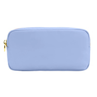 Urijk — sac cosmétique en Nylon personnalisé pour demoiselle d'honneur, petite pochette en Nylon doré avec fermeture à glissière avec lettres scintillantes