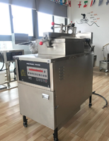 Friteuse à pression en acier inoxydable 304 de haute qualité / Équipement de cuisson pour moulin à farine à usage commercial, haute efficacité