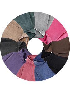 H5464 Wholesale Custom High Quality 420 Gsm 100% Cotton Boxy Fit Hoodies Acid Washed Hoodies <b>for</b> <b>Men</b> - Product Image 5