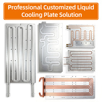 Plaque de refroidissement liquide de haute précision usinée CNC sur mesure, plaque de refroidissement à eau