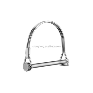 Perno di Bloccaggio a Molla, Perno di Sicurezza per Alberi, Diametro 1/4 di Pollice in 2 Forme: Quadrato e ad Arco per Rimorchi Agricoli - Product Image 3