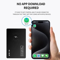 Localizador Inteligente con Certificación MFi, Rastreador Bluetooth para Llaves, Equipaje, Cartera, Dispositivo de Rastreo GPS para iOS, Antipérdida