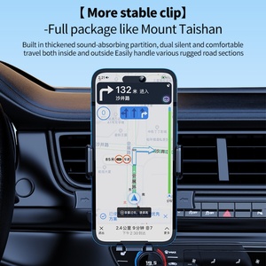 Soporte para Teléfono Móvil para Automóvil, Multifuncional, con Ventosa para el Panel de Instrumentos, Tipo Gancho de Salida de Aire, Autoadhesivo - Product Image 4