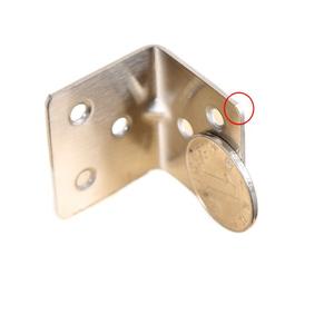 Connecteurs d'angle en acier inoxydable épaissi à 90 degrés, supports d'angle, trépieds pour la fixation de profilés en angle, meubles - pour - Product Image 2