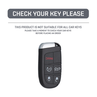 Coque de protection pour clé de voiture Jeep Chrysler 300 200 Cherokee Wrangler Compass Renegade Fiat 500X, accessoires pour clé de voiture à distance