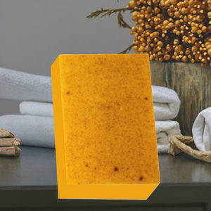 Savon Solide Corps au Curcuma et Citron en Granules, Gommage à l'Acide Tartarique, Acide Kojique Noir pour Peaux Sensibles, Élimination des Taches Brunes et Blanchiment (Usage Hôtelier) - Product Image 3