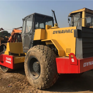 Rouleau à pneus à tambour unique Dynapac CA30d, moteur Cummins d'occasion, 97 kW de puissance, bonne flexibilité, bon état de marche, en vente chaude - Product Image 4