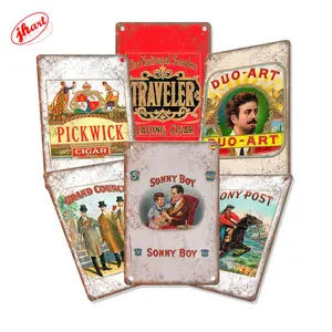 Cigarette tin sign retro style metal sign wall sign Wall decoration poster bar pub garage man cave metal plaque