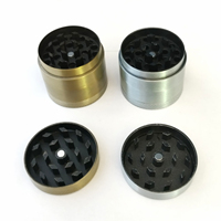 MAIRUN Grinder manuel classique en alliage de zinc 40 mm à 4 couches pour tabac et herbes avec logo personnalisable