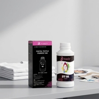 Recharge de pigment textile blanc anti-colmatage 1000 ml pour imprimantes M1630 Pro XP600 I3200 I1600, compatible avec la tête d'impression et conforme aux normes MSDS