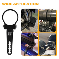 0.75 "/1"/1.25 "support de montage de barre lumineuse tout-terrain Mini Kit de pince de barre de roulement pince Tube rouleau Cage pinces montage pour Atv Utv