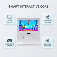 Juego Interactivo de Trampolín con Pantalla de Seguimiento de Movimiento, Equipo Comercial para Parques de Trampolín Interiores y Centros de Entretenimiento Familiar (FEC)
