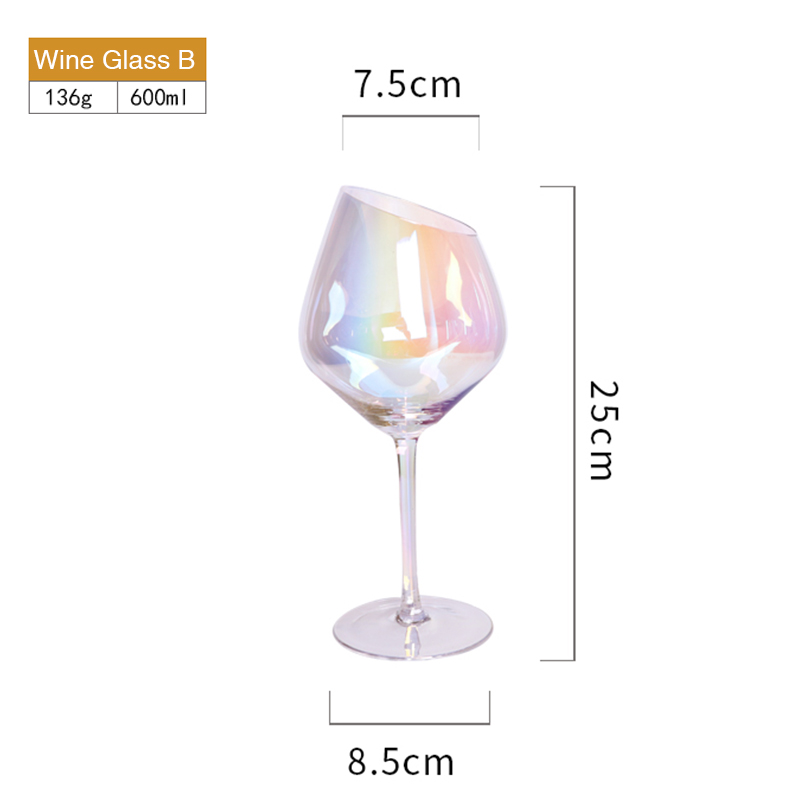 bicchiere da vino perlato