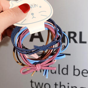 Haarbanden Voor Dik Haar 6 Stuks Grote Elastics Scrunchies Geen Schade Paardenstaart Houders Voor Vrouwen Mannen En Meisjes - Product Image 5