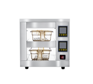 SHINEHO <span class=keywords><strong>Precios</strong></span> Industriales: Gabinete Calentador de Mostrador Grande Comercial con Cajones y Compartimentos para Exhibición de Hamburguesas - Product Image 2