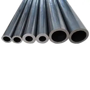 कार्बन ब्लैक आयरन सीमलेस स्टील पाइप/ट्यूब 1020 1045 एसएस330 एसएस4000 सीमलेस कार्बन स्टील ट्यूब आकार और मूल्य सूची