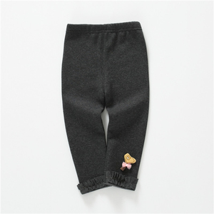 All'ingrosso della fabbrica dei bambini di inverno legging delle ragazze del bambino <span class=keywords><strong>leggings</strong></span> con il vello - Product Image 5