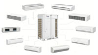 Sistema VRF GREE Solo Frío, Ahorro de Energía Inteligente y Ecológico, HVAC para Ingeniería Comercial y Residencial