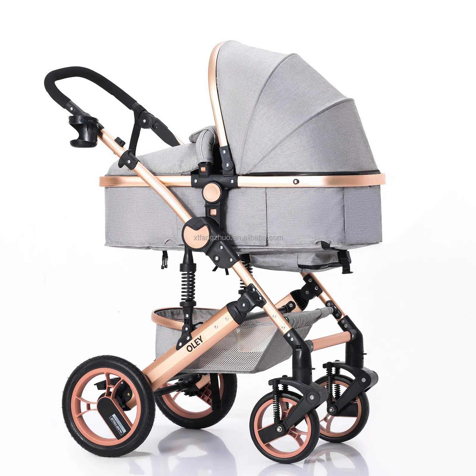 OEM Service Baby Doll Stroller with rain cover for Carriage newborn baby to travel/Kids Gifts Travel Kids Gifts baby pram