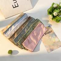 Bandeau en flanelle pour femme, mignon, accessoire de maquillage et de nettoyage du visage, masque facial, couvre-visage, foulard, yoga, SPA