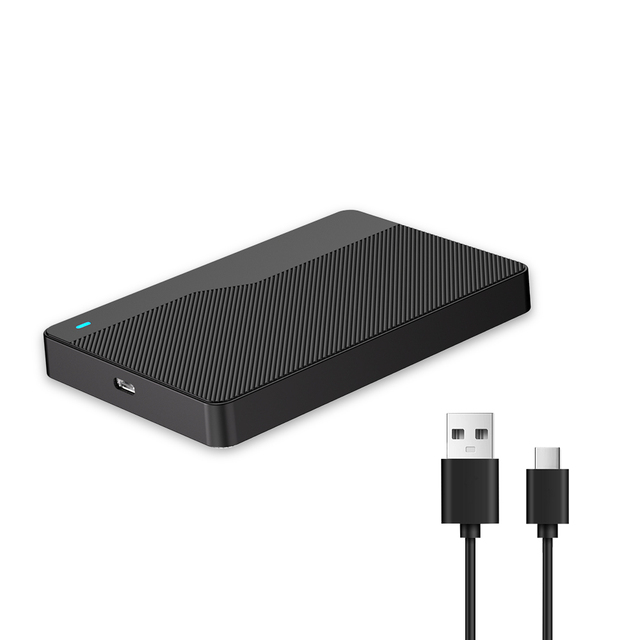 250GB 320GB 500GB 1TB 2TB Portable External Hard Drive USB3.1 Type-C with SATA Expansion Port for Laptop and Desktop Hard Drive