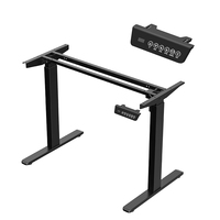 Bureau vertical électrique ergonomique à hauteur réglable avec contrôle de la mémoire pour la maison ou le bureau