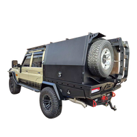 Boîte à outils de rangement / Auvent de camionnette 3 tiroirs Ensemble de fournisseur OEM Matériel écologique Origine Tente de toit rigide en aluminium