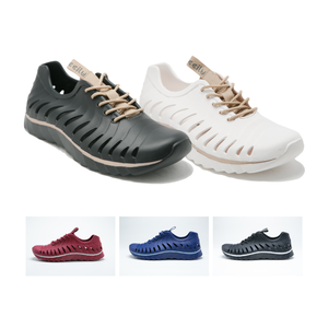 Venta caliente Ecológico Vegano Antideslizante Malla ligera Zapatillas de lluvia Zuecos Suave EVA Zapatos de jardín Otoño Verano GreenPlax - Product Image 5