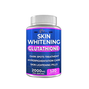 Huidbleekcapsules L-Glutathion Whitening Pillen 2000Mg L-Glutathion Effectieve Huidverlichting Supplement Capsule - Product Image 1