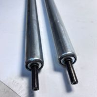 Nouveaux rouleaux de guidage en acier inoxydable galvanisé avec roues dentées en caoutchouc/acier pour lignes de production, personnalisables