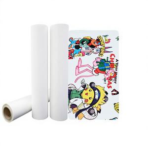 HyperTransprint <span class=keywords><strong>Film</strong></span> de transfert thermique numérique double face en PET enduit, largeur 60 cm, haute température, durable et économique, vente chaude - Product Image 5