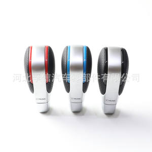 XTRONIC pommeau de levier de vitesse en alliage d'aluminium ergonomique pour Renault, levier de transmission automatique rouge bleu noir - Product Image 1
