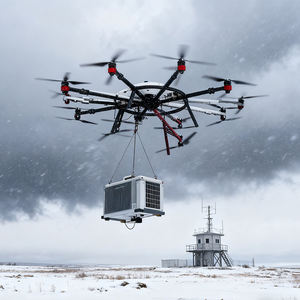 Dron de Carga Pesada de 300 kg, GT300, Larga Duración ≥25min, Carga de 300 kg, Vuelo de 50 km de Distancia, Precisión de Vuelo Estacionario de 0.1m - Product Image 1