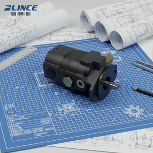 Pompe à engrenages hydraulique Blince CBT pour machine à bois de chauffage, débit élevé 16, 22, 28 GPM, pour bûches - Product Image 1