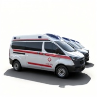 Ambulancia Médica de Emergencia 4x2 4x4, Vehículo de Rescate Profesional en Venta, Suministro de Fábrica