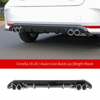 Kit de carrosserie Veidt pour Corolla modèle 2019-2024 : Spoiler avant, jupes latérales, aileron arrière, aileron supérieur, lames de pare-chocs arrière, kit d'angle arrière