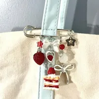 Sterren broche cake bedel veiligheidsspeld bedels Y2K handgemaakt nieuw fabrieksstijl ontwerp