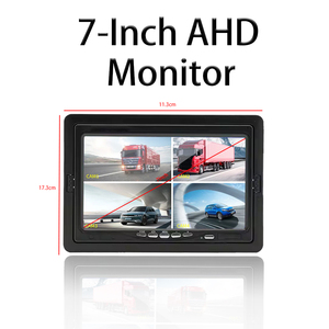 DVR <span class=keywords><strong>Mobile</strong></span> 1080P 4CH per Autobus/Camion/Furgone, Telecamere AHD 2.0MP, Monitor TFT 7 Pollici, Garanzia 1 Anno, Registratore Multicanale - Product Image 3