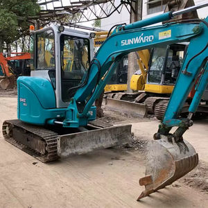 Mini-excavatrice sur chenilles d'occasion d'origine chinoise SWE35U SWE90U avec moteur et pompe à composants importés, en vente à prix réduit - Product Image 1