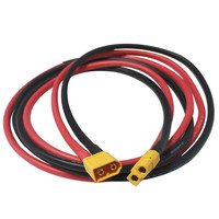 موصلات DDP Amass XT60 XT60H ذكر وأنثى بسلكين، موصلات أسلاك 10 AWG، كابلات وموصلات 10AWG، ضفيرة أسلاك ثنائية الأطراف