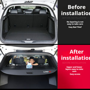 Changan Gen2 UNIK IDD UNIT 2023 내부 소포 선반 자동차 부품에 대한 후면 트렁크 보안 쉴드 쉐이드 개폐식화물 커버 - Product Image 4