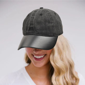 Nuevas Gorras de Béisbol Importadas Lavadas de 5 Paneles para Hombre y Mujer, Gorras de Protección Solar para Verano al Aire Libre (-Style) Común - Product Image 4
