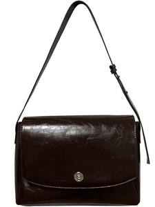 Women's Retro Large Capacity Simple Messenger Bag with Waterproof Feature New Spring Fashion Polyester Lining Commute <b>Briefcase</b> - Product Image 4