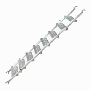 <span class=keywords><strong>Escalier</strong></span> interne galvanisé à chaud de 7 pi pour les cadres d'échafaudage américains Échelle à crochet peinte pour la construction - Product Image 4